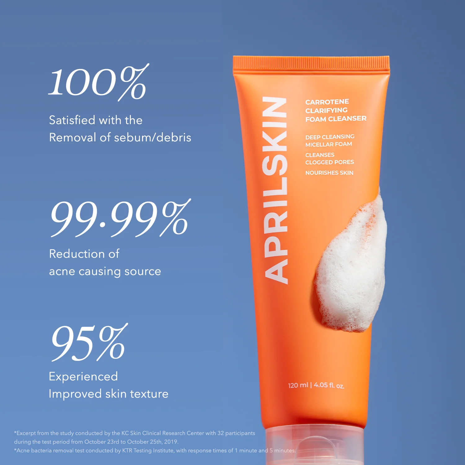 Carrotene Clarifying Foam Cleanser - Image 3